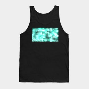 Abstract bubbles blue Tank Top